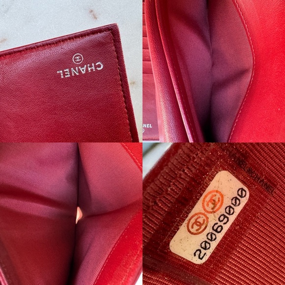 SOLD Chanel Quilted Lambskin Long Wallet - Picture 16 of 16